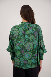 Briarwood Raewyn Shirt | Green Floral