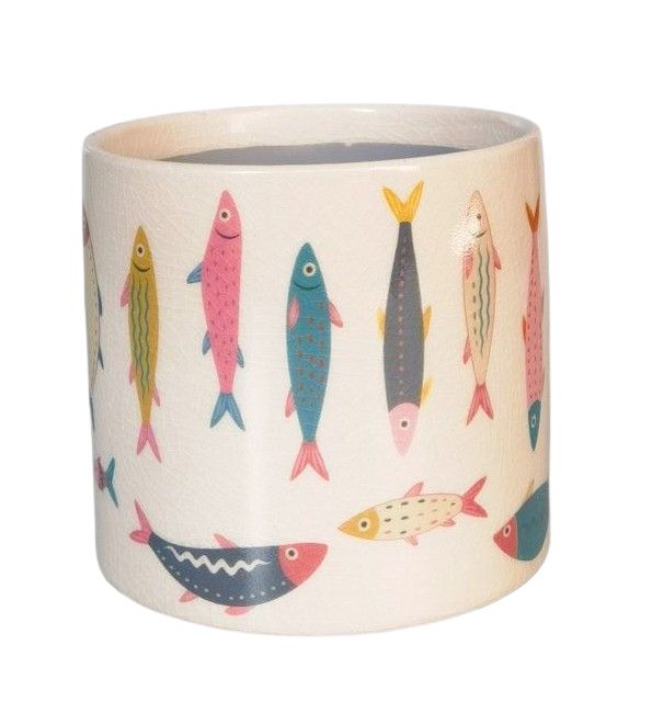 Sardine Colourful Planter | 14cm