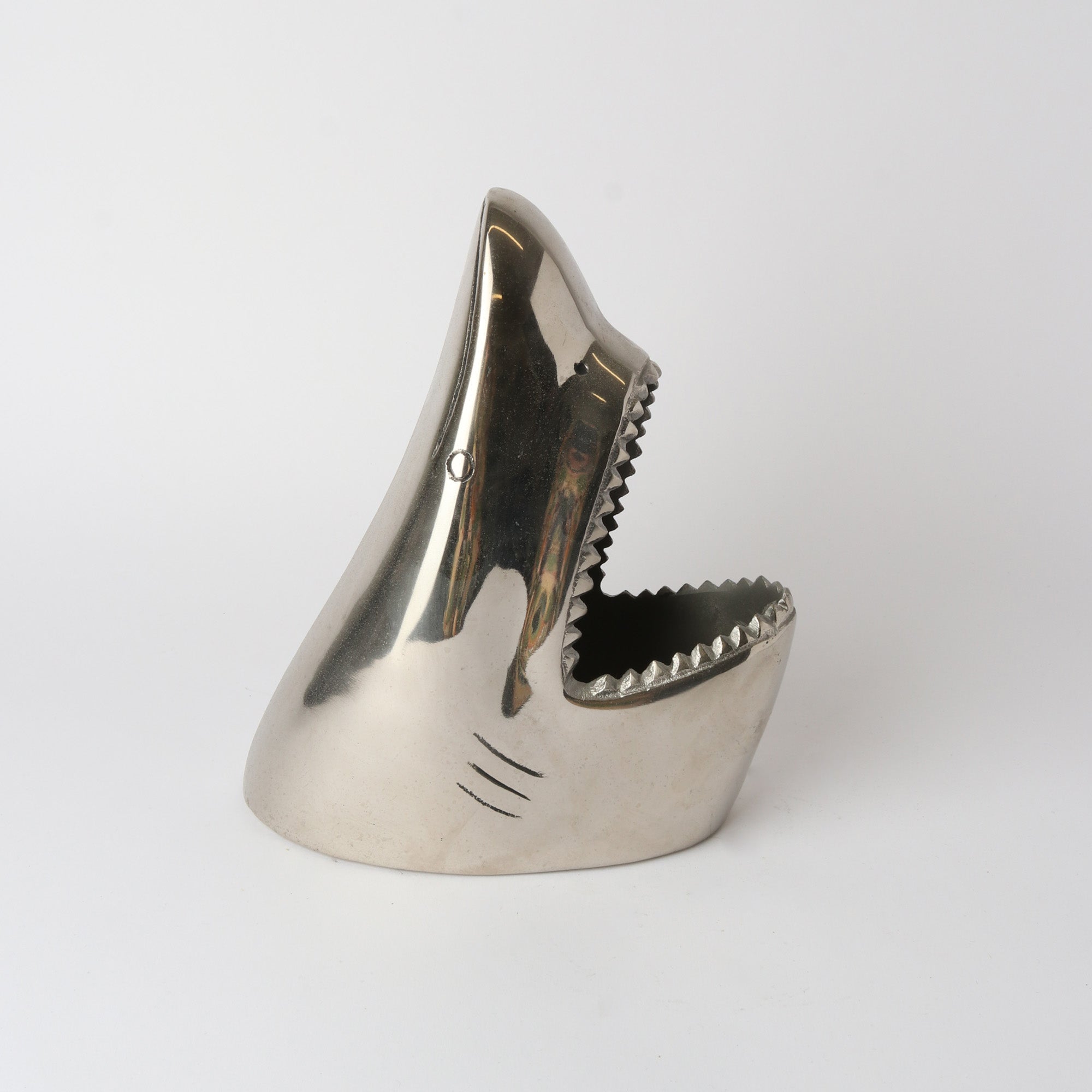 Aluminium Shark Wine Cooler | Nickle