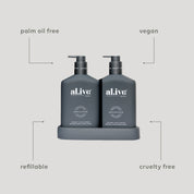 Bathroom Duo Wash + Lotion | Coconut & Wild Orange