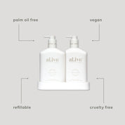 Al.Ive Bathroom Duo Wash + Lotion | Mango & Lychee