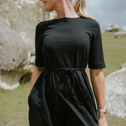 Moke Greta Tee Dress | Black
