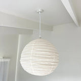 Parnell Linen Light Shades | White Round 60cm