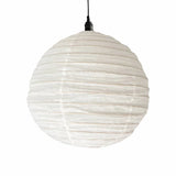Parnell Linen Light Shades | White Round 50cm