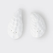Rader Oyster Salt & Pepper Shaker Set | White
