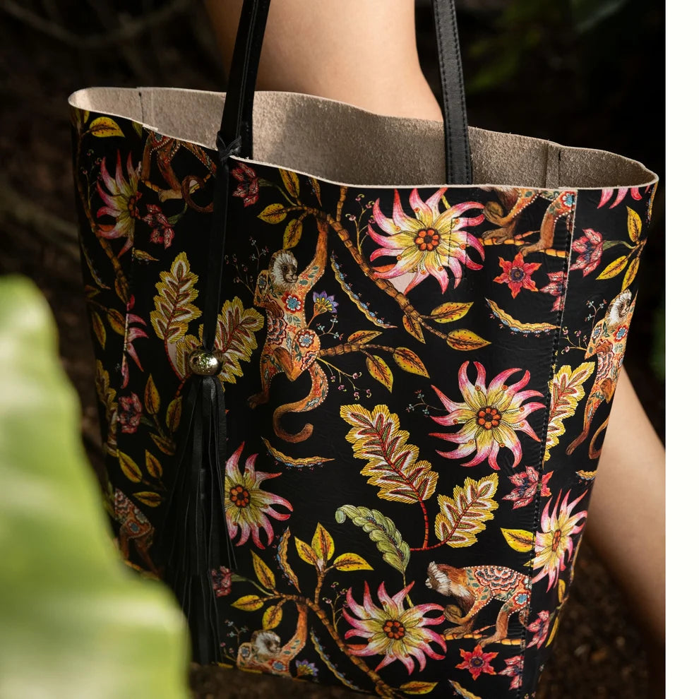 Desti Saint Shopper Bag Canopy Chorus | Black