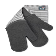 Zeal Steam Stop Waterproof Silicone Double Oven Glove | Stipe