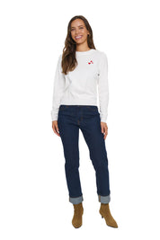 St Tropez  Valentina Pullover | Ice