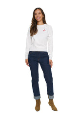 St Tropez  Valentina Pullover | Ice