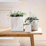 Livewire Porcelain Bag Vase | Medium