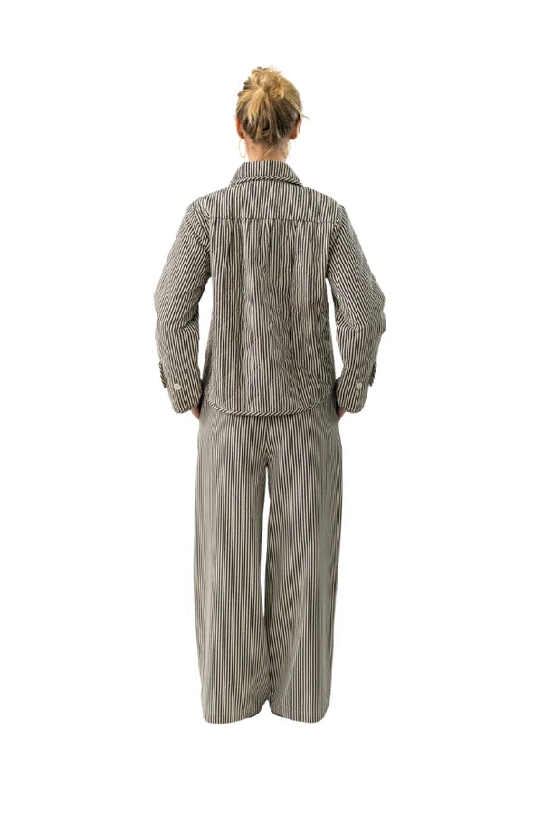 Lollys Laundry Viola Jacket | Black Stripe