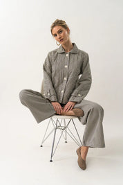 Lollys Laundry Viola Jacket | Black Stripe