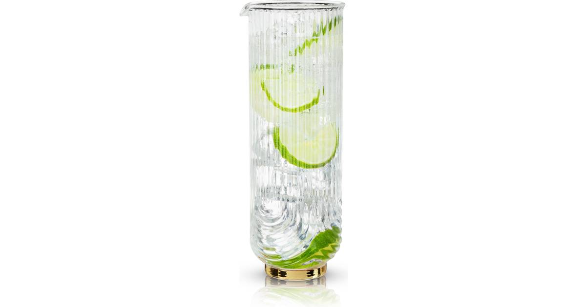 Viski Belmont Gatsby Glass Tumbler Carafe | Set 3 Piece