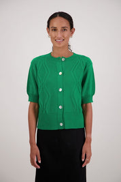 Briarwood French Cardigan | Emerald
