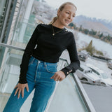 Moke Nicki Womens Sweater | Black