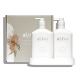 Al.Ive Bathroom Duo Wash + Lotion | Mango & Lychee
