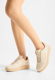 Woden Line Sneaker | Ivory