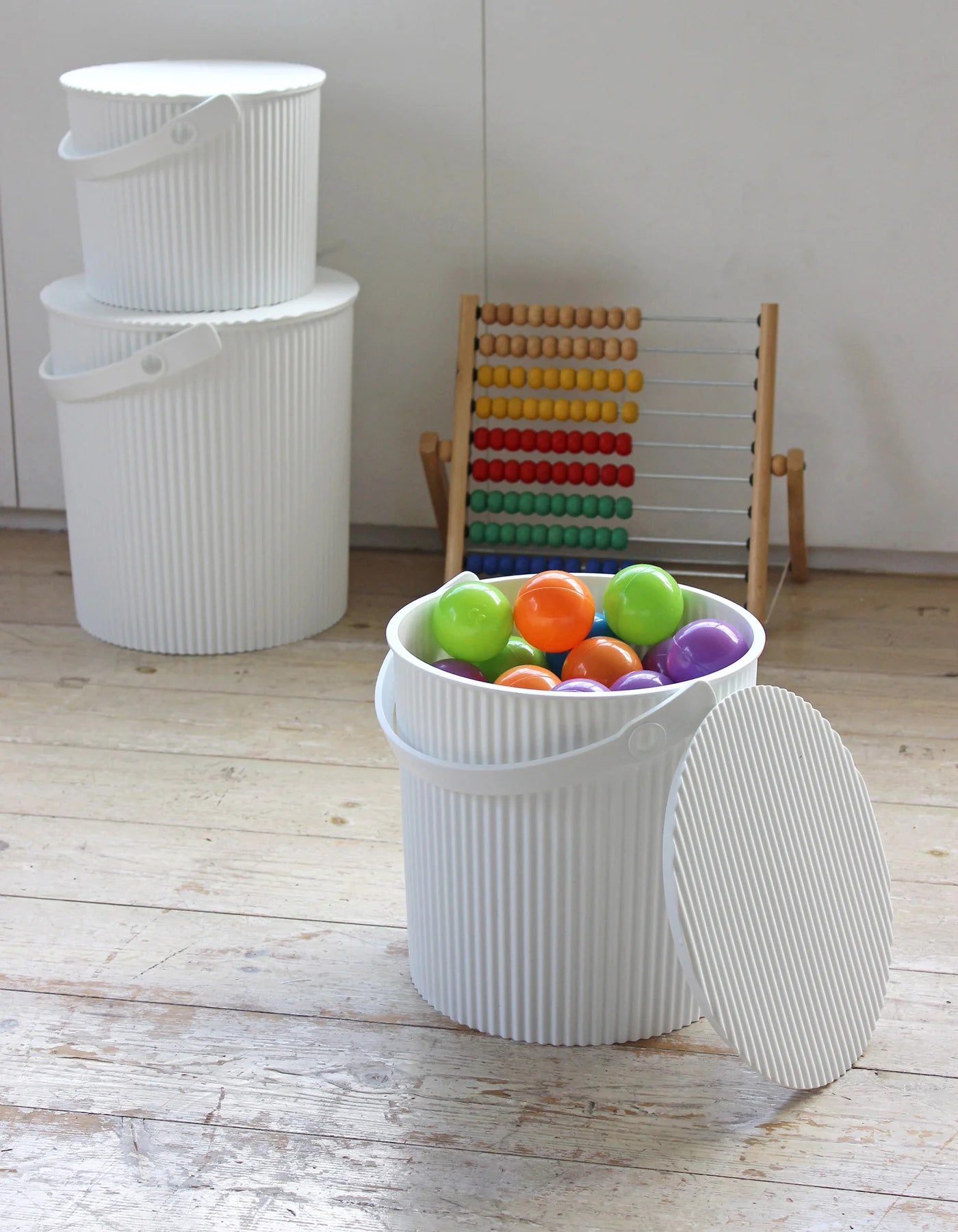 Hachiman Super Bucket | White