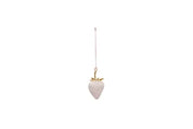 Maytime Enamel Hanging Strawberry | White