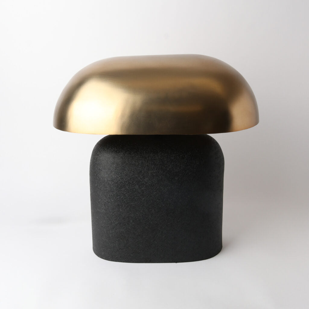 Le Forge Alligator Table Lamp | Black Gold