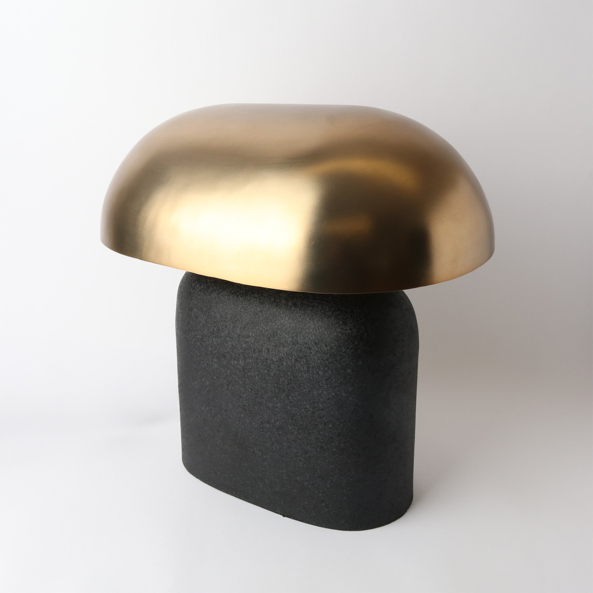 Le Forge Alligator Table Lamp | Black Gold