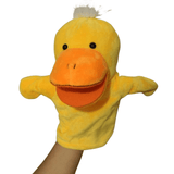 Squoodles Yellow Duck Hand Puppet | Large