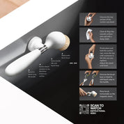Yeseco V2 Handle With Magnetic Stand | White
