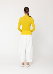 Two By Two Derby Top | Sunshine