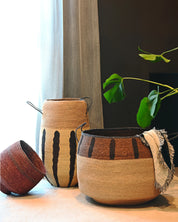 Kintu Velora Basket | Natural Chocolate Rim