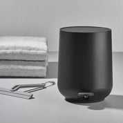 Zone Bathroom Nova Pedal Bin Black 5 Litre