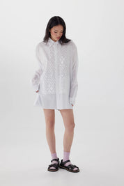 Zambesi Chronicle Shirt | Unisex White