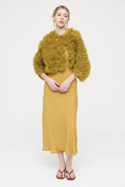 Zambesi Abyss In Tulle | Deep Mustard