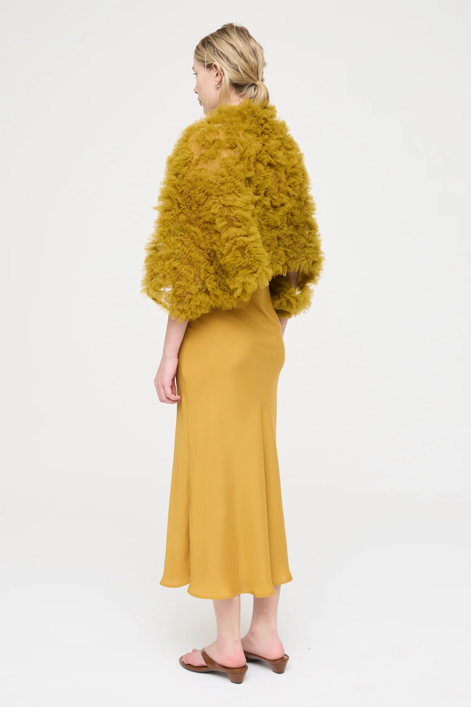 Zambesi Abyss In Tulle | Deep Mustard