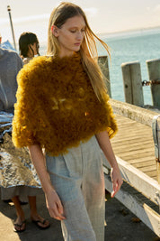 Zambesi Abyss In Tulle | Deep Mustard