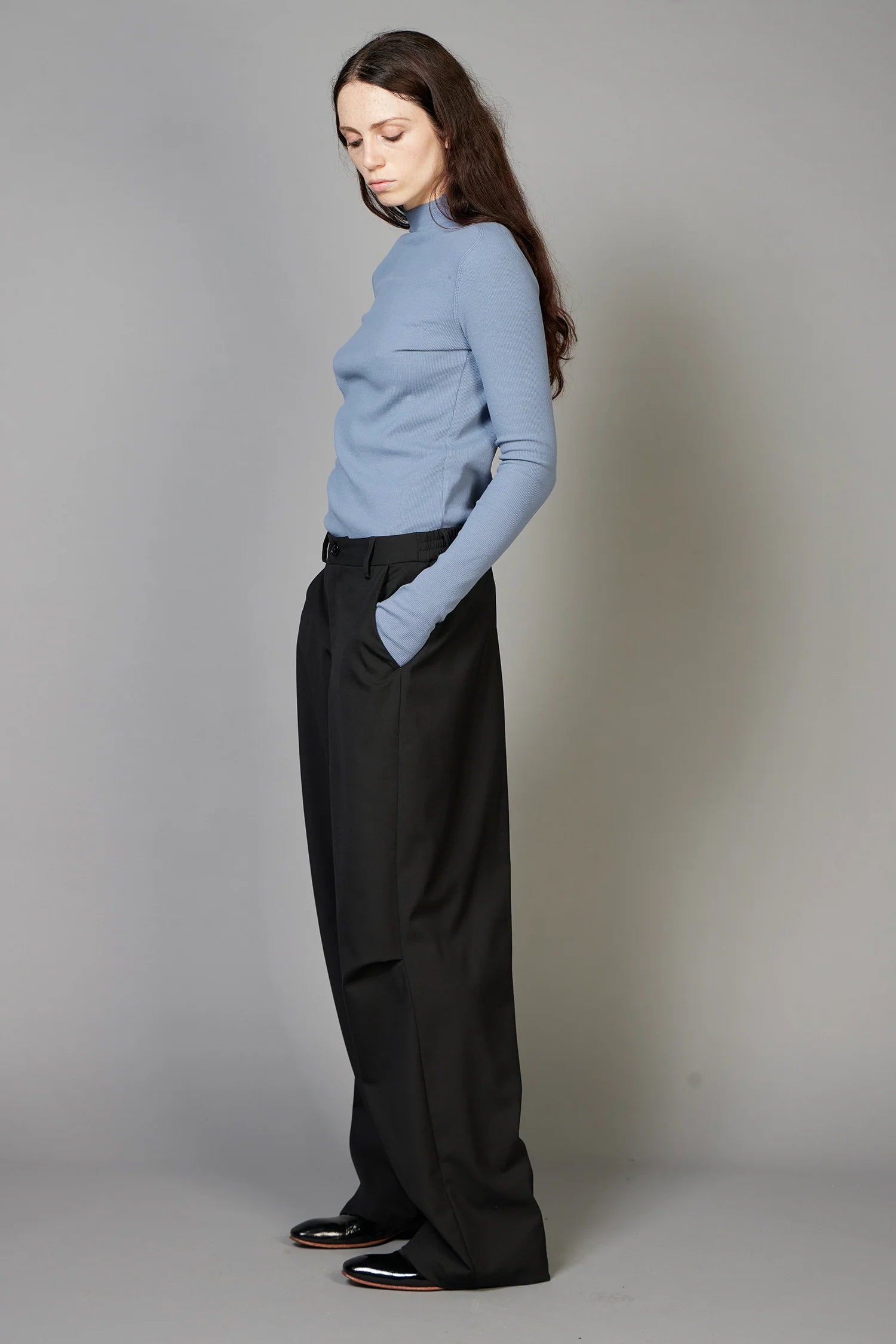 Zambesi Dropout Suit Pant | Black