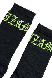 Zambesi Merino Socks | Neon