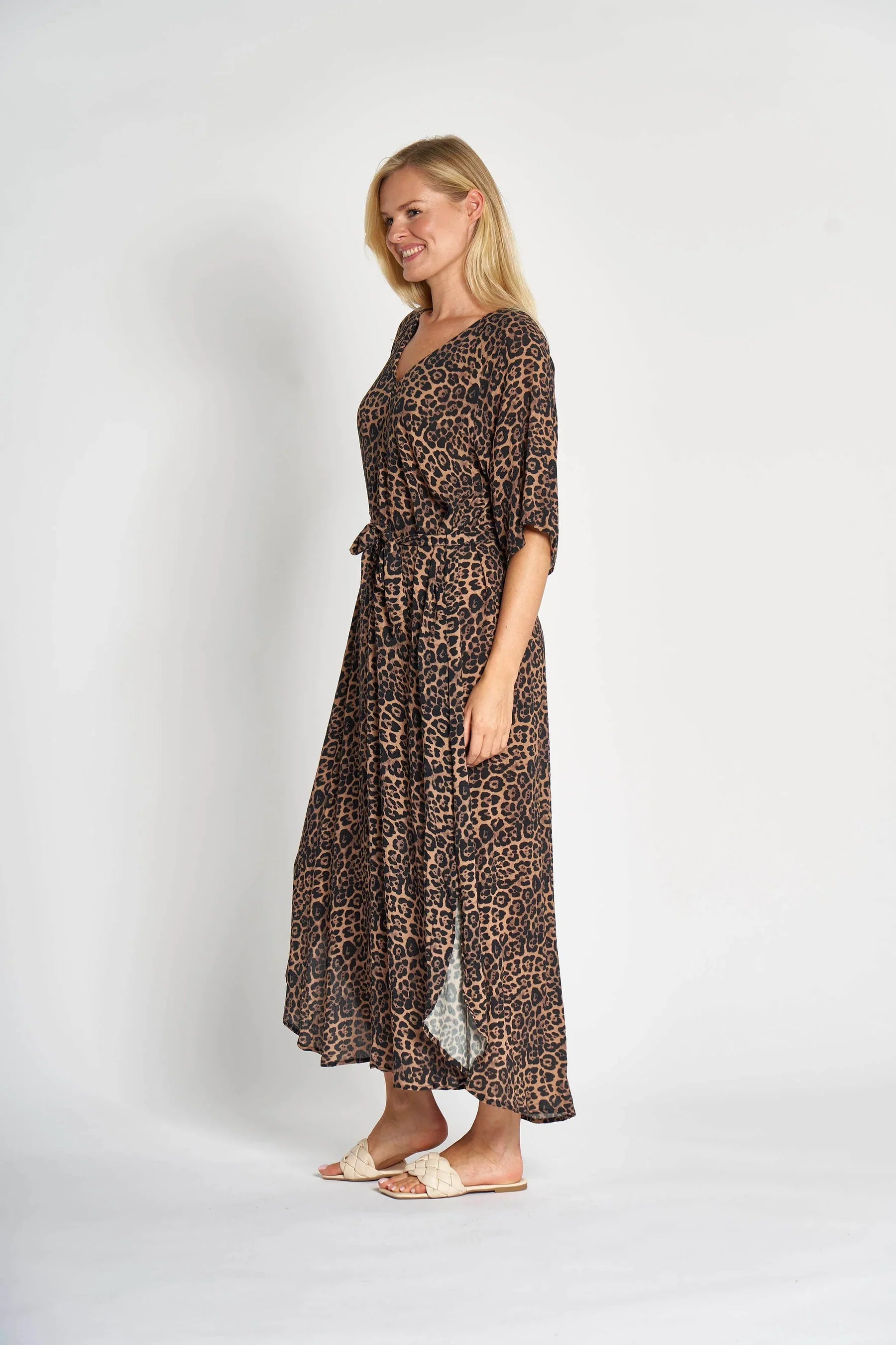 Zhrill Mola Dress | Leopard