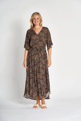 Zhrill Mola Dress | Leopard