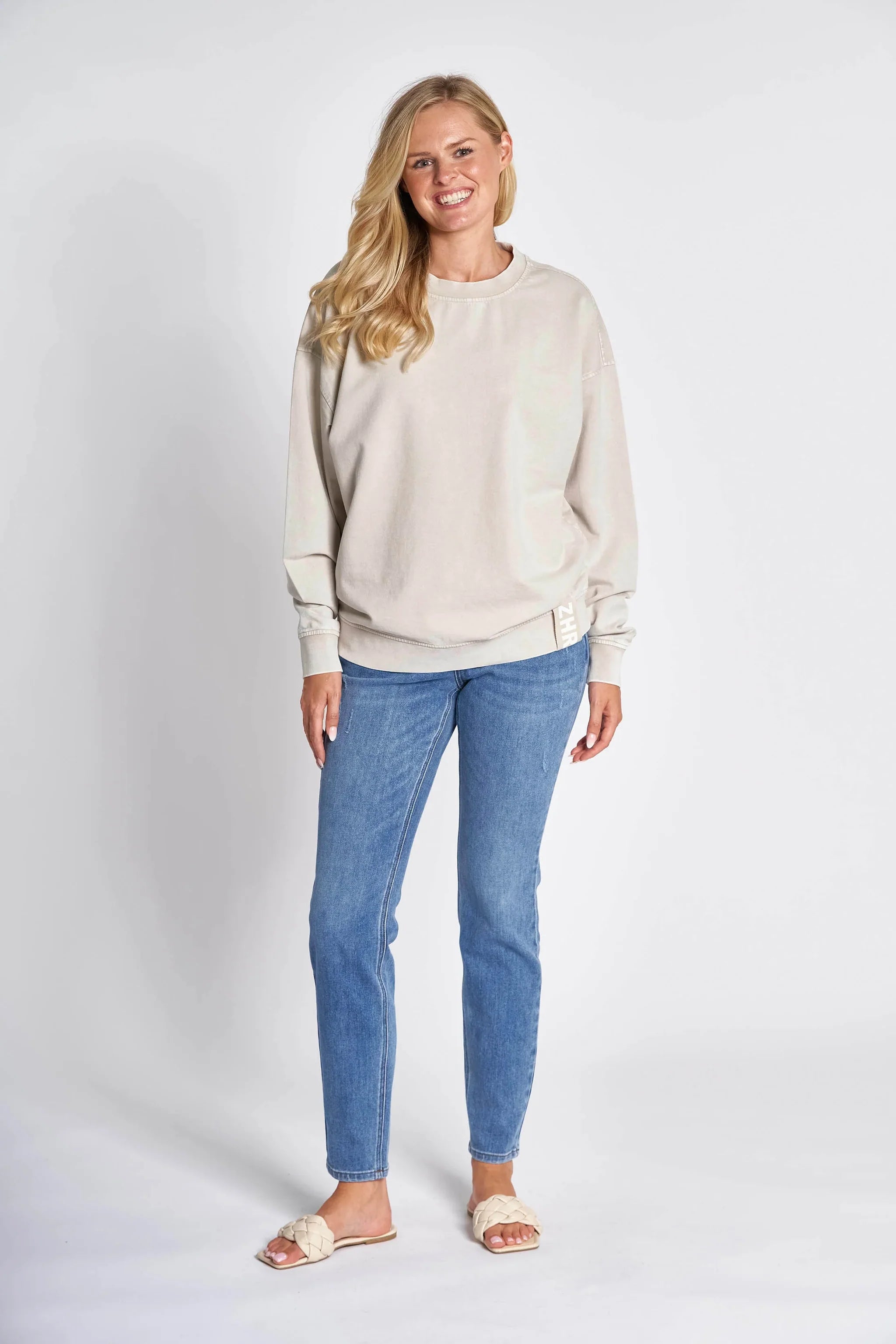 Zhrill Minsa Sweatshirt | Grey