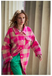 Lollys Laundry Viktoria Jacket | Neon Pink