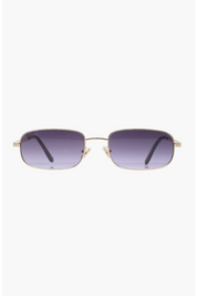 Reality Future Sound Sunglasses | Gold Smoke