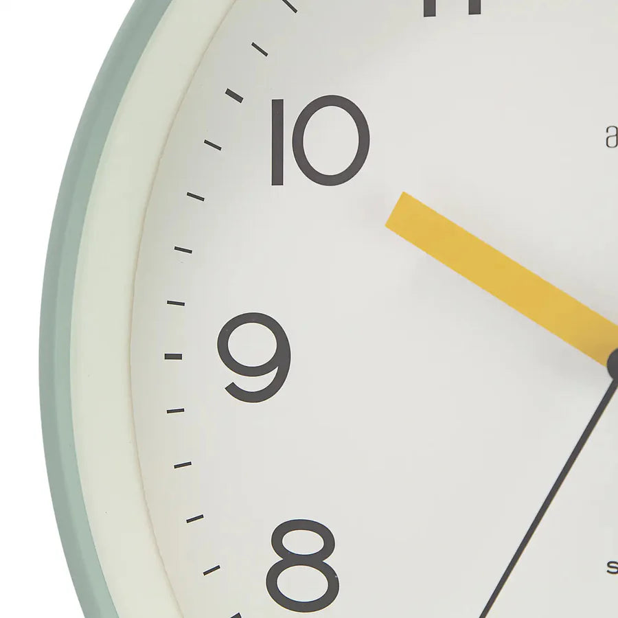 Acctim Rhea Wall Clock | Cool Mint 29cm