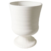 Robert Gordon Trophy Life Devon Vase | White