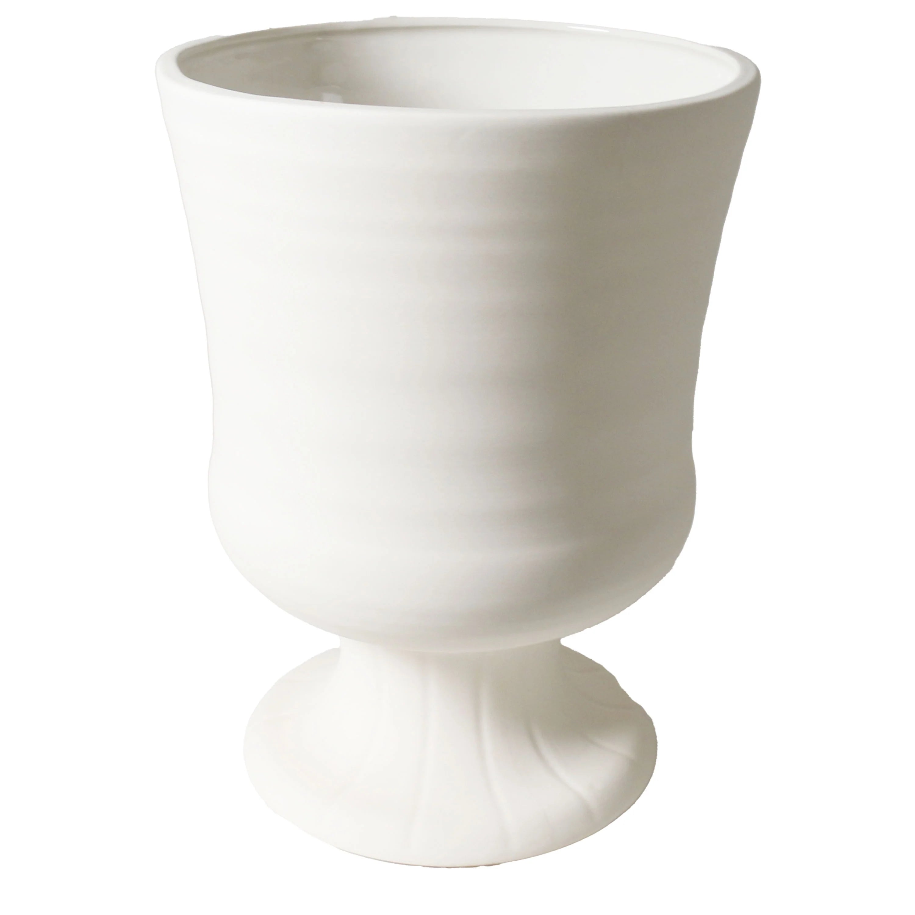 Robert Gordon Trophy Life Devon Vase | White