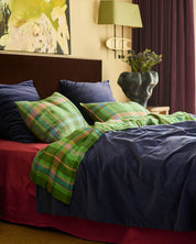 Kip & Co Baroque Rose Linen Flat Sheet | King