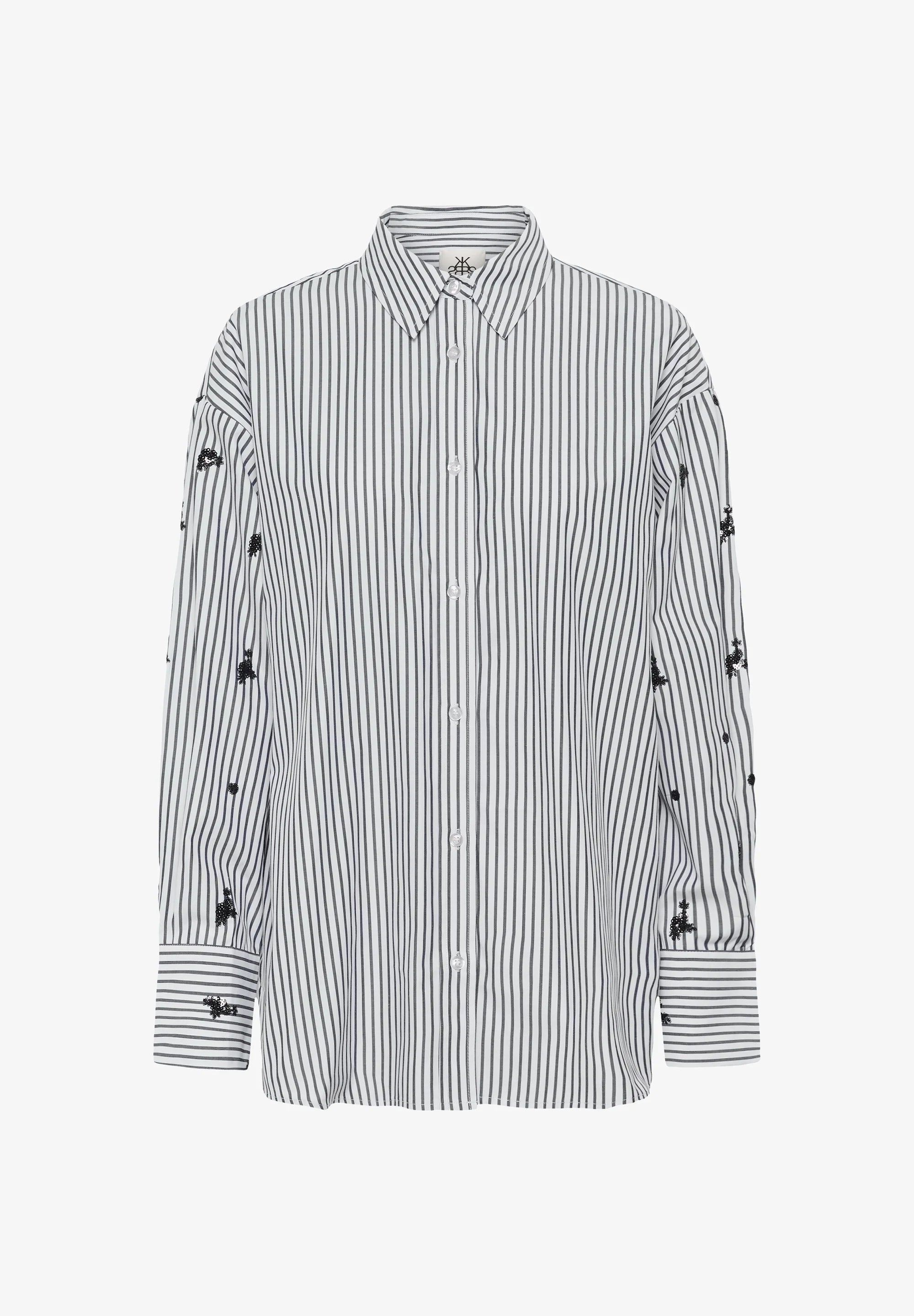 Karen By Simonsen Egoni Shirt | Ombre Blue Stripe