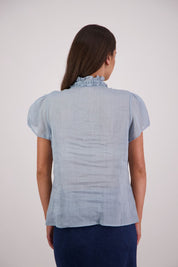 Briarwood Tibby Top | Cornflower