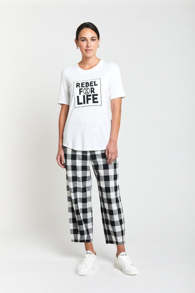 Obi Rebel For Life Tee | White