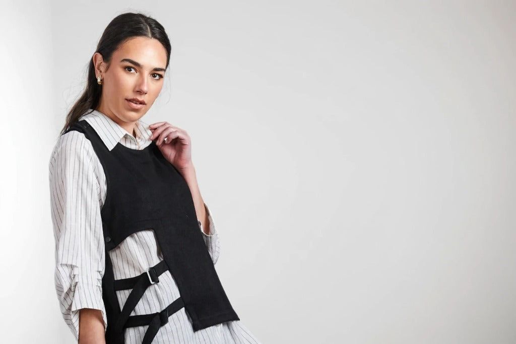 Obi Plush Layer Top | Black