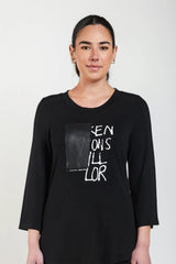 Obi Media Tee | Black